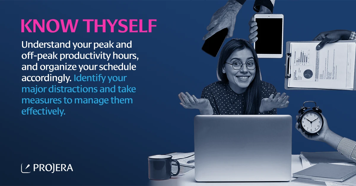 Productivity Tip: Know Thyself